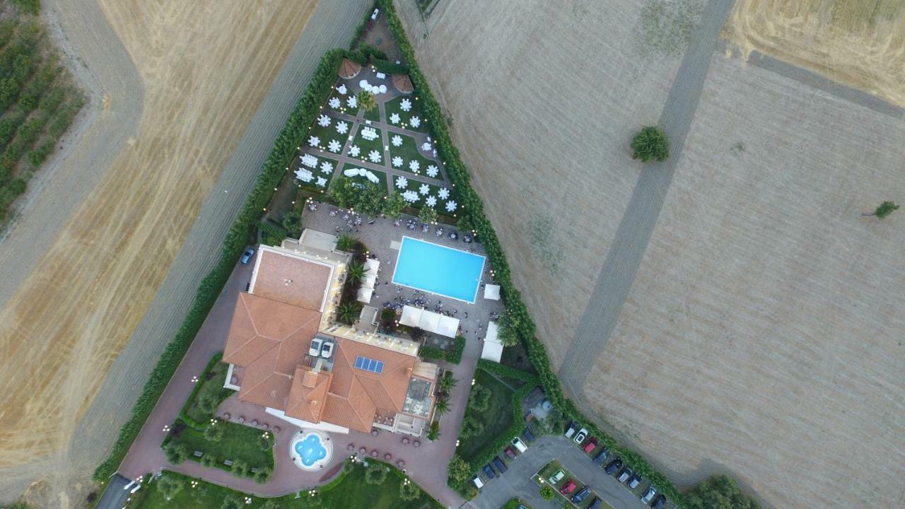 Hotel Villa Santa Maria Villapiana Exterior foto